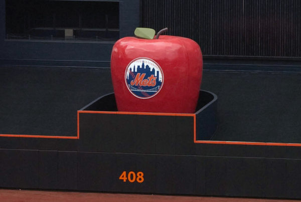 Mets Home Run Apple