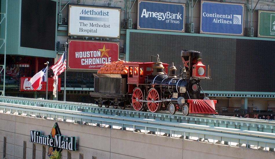 Minute Maid Park Ornamental Train