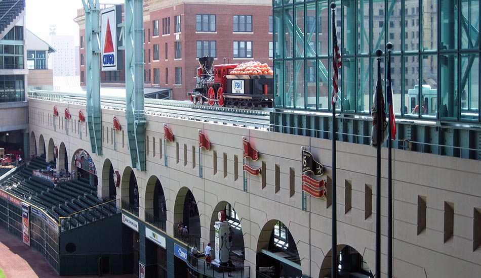 Minute Maid Park Ornamental Train