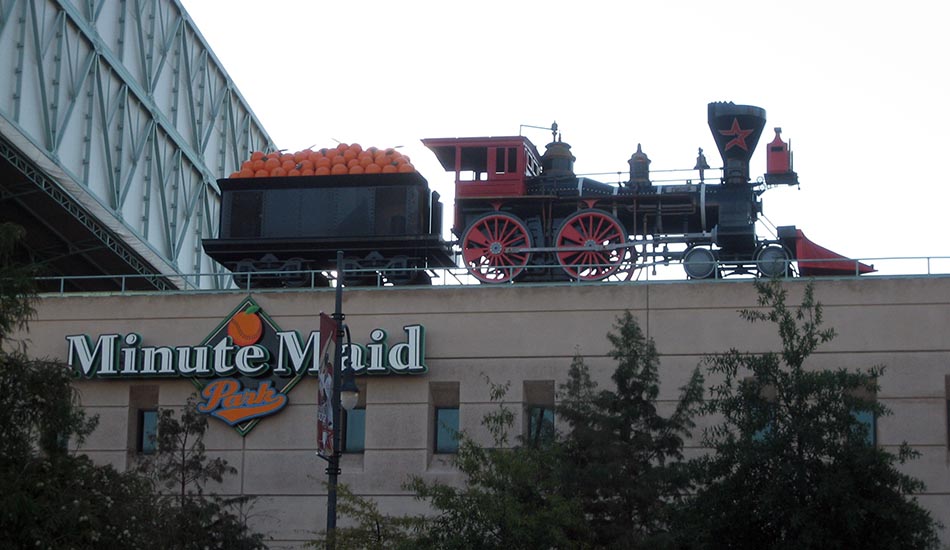 Minute Maid Park Ornamental Train